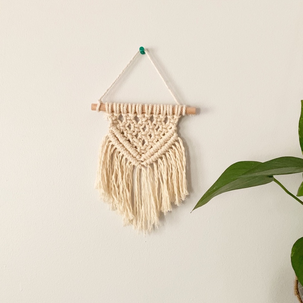 Mini Macrame Wall Hanging